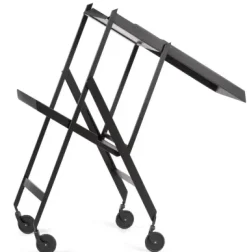 Arbeits- und Serviertisch Plico, rollbar