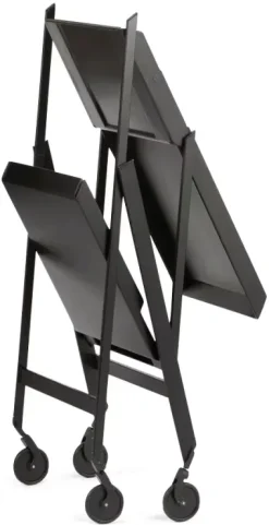 Arbeits- und Serviertisch Plico, rollbar