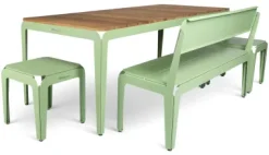 Bank Bended Bench 140