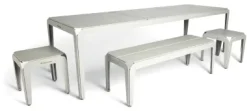 Bank Bended Bench 140