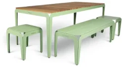 Bank Bended Bench 140
