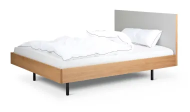 Bett Unidorm Grau