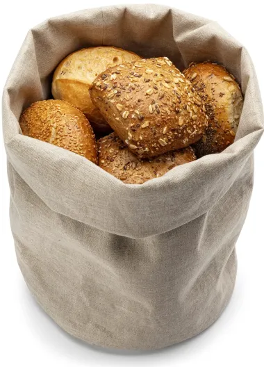 Brotbeutelkorb Leinen