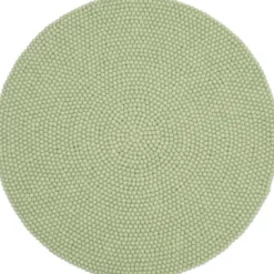 Filzkugelteppich