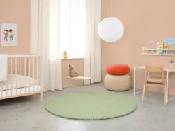 Filzkugelteppich