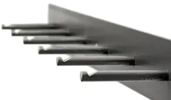 Garderobe Rohstahl