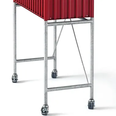 Gerüstgestell zu Container DS