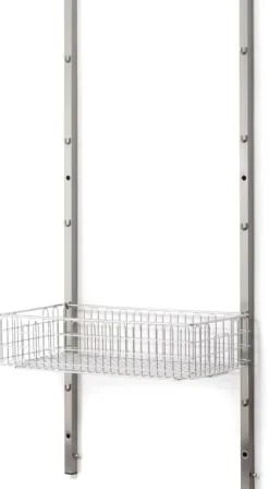 Gitterkorb zu Regalsystem Inox