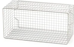 Gitterkorb zu Regalsystem Inox