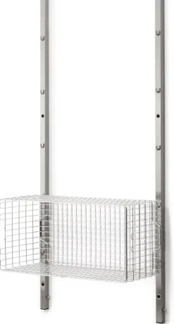 Gitterkorb zu Regalsystem Inox