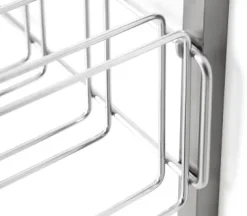 Hakenleiste zu Regalsystem Inox