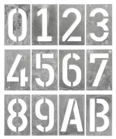 Hausnummer Spiekermann Industrial
