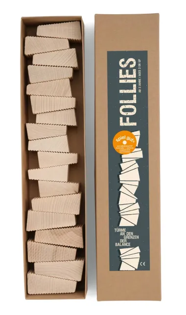 Holzbausteine Follies