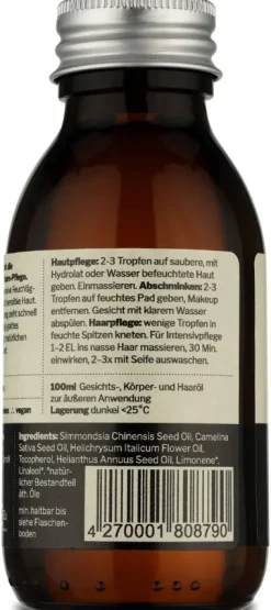 Körperpflegeöl tob