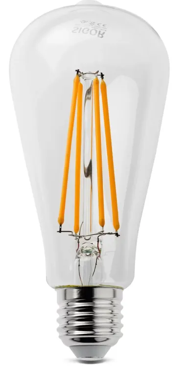 LED-Filament-Rustikalampe E27