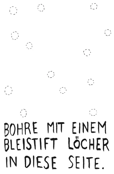 Mach dieses Buch fertig