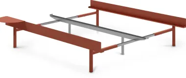 Nachttisch zu Bett 90–180