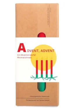 Stabkerze Adventskranz