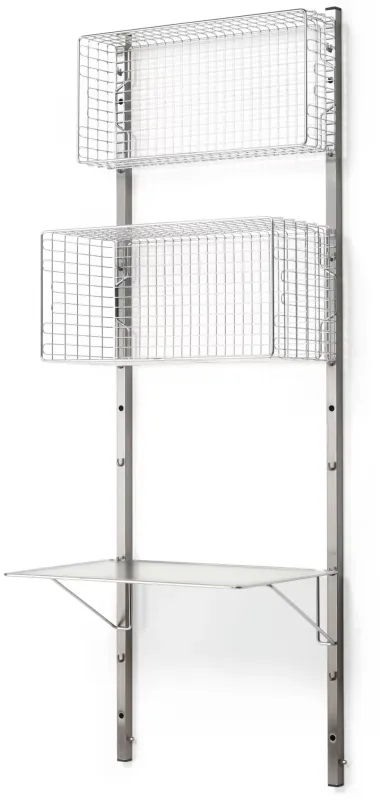 Universaltisch zu Regalsystem Inox