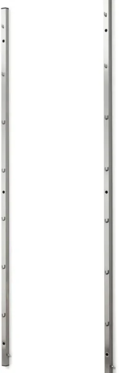 Wandhakenschiene zu Regalsystem Inox
