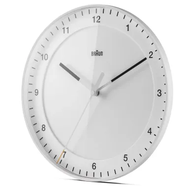 Wanduhr Braun