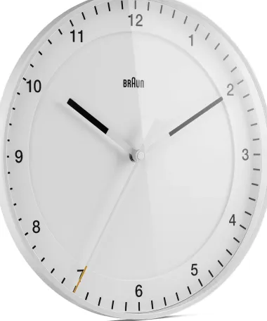 Wanduhr Braun